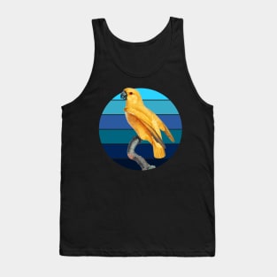 Senegal parrot Retro sunset Tank Top